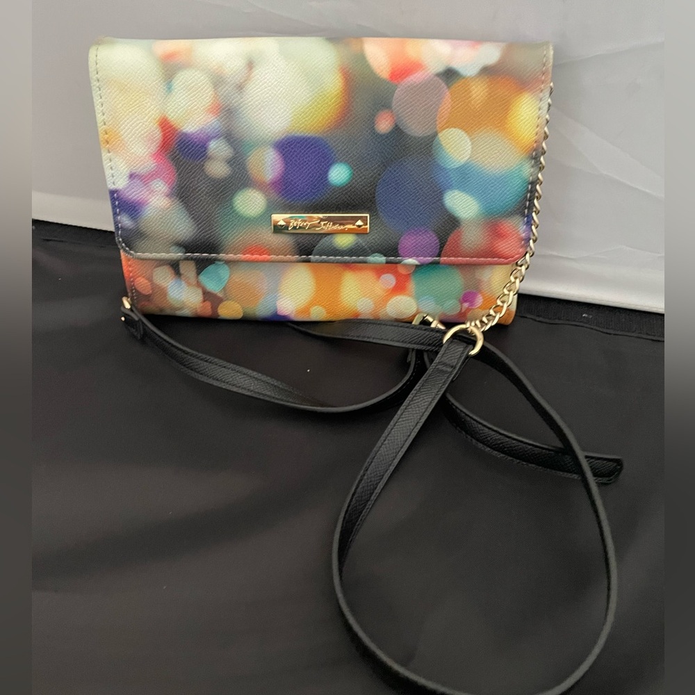 Betsey Johnson Sam Floral Crossbody Handbag